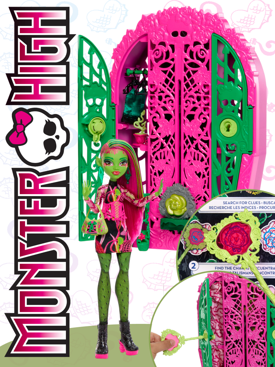 Кукла модельная Monster High Skulltimate Secrets Венера HYT75 - фото 1