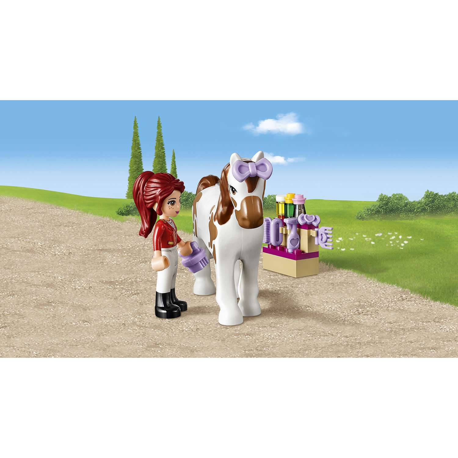 Конструктор LEGO Friends Клуб верховой езды блочный - фото 9