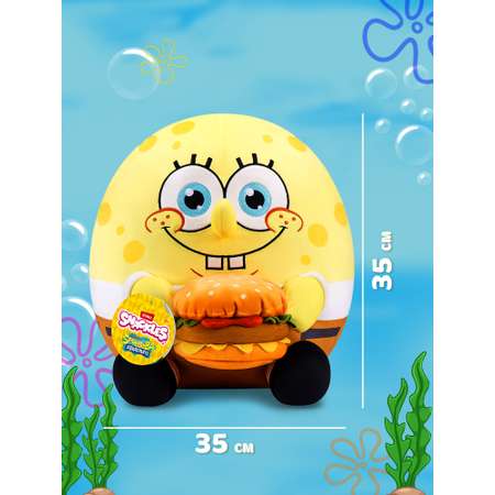 Мягкая игрушка Zuru Snackles Спанч Боб 35 см