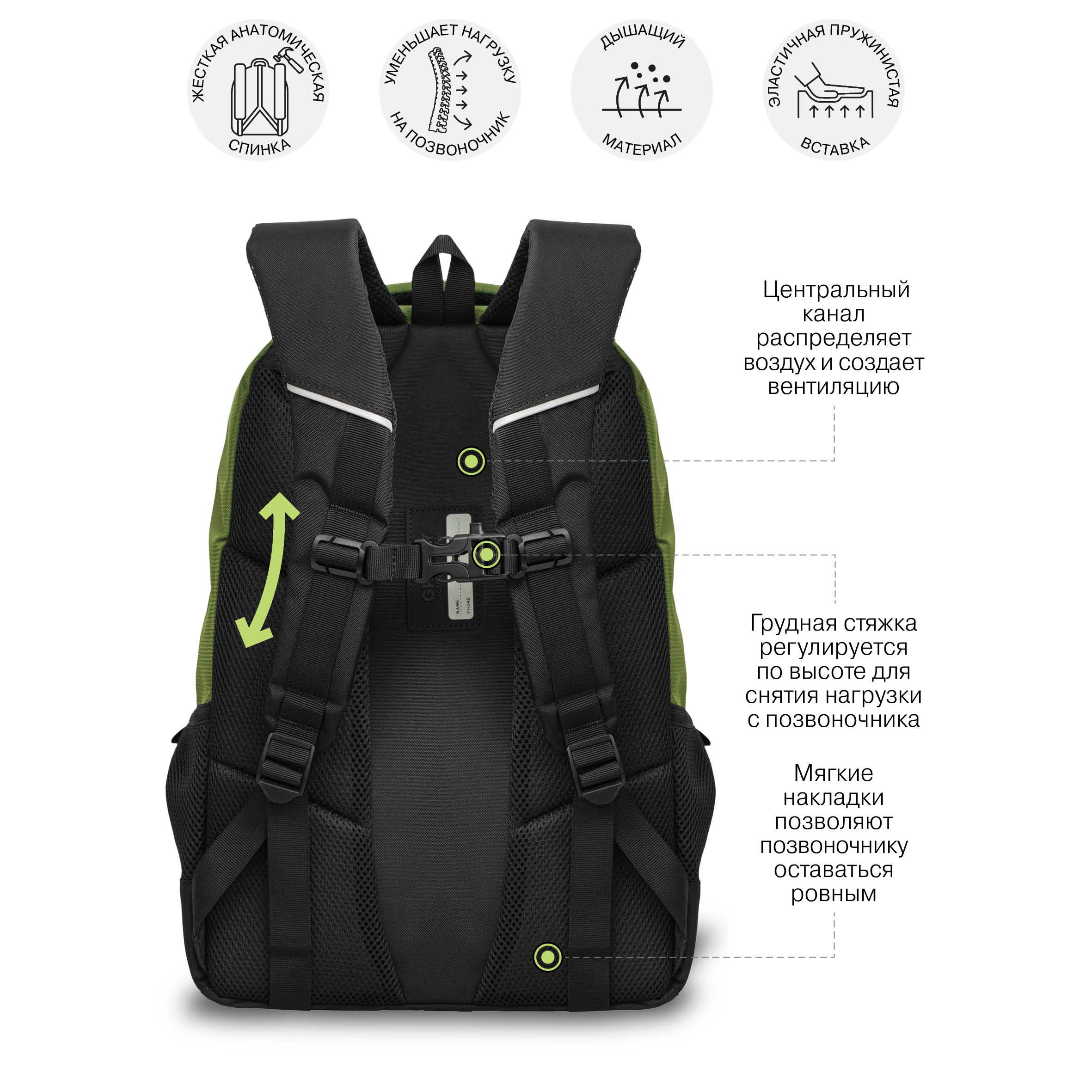 Рюкзак Grizzly для мальчика - фото 9