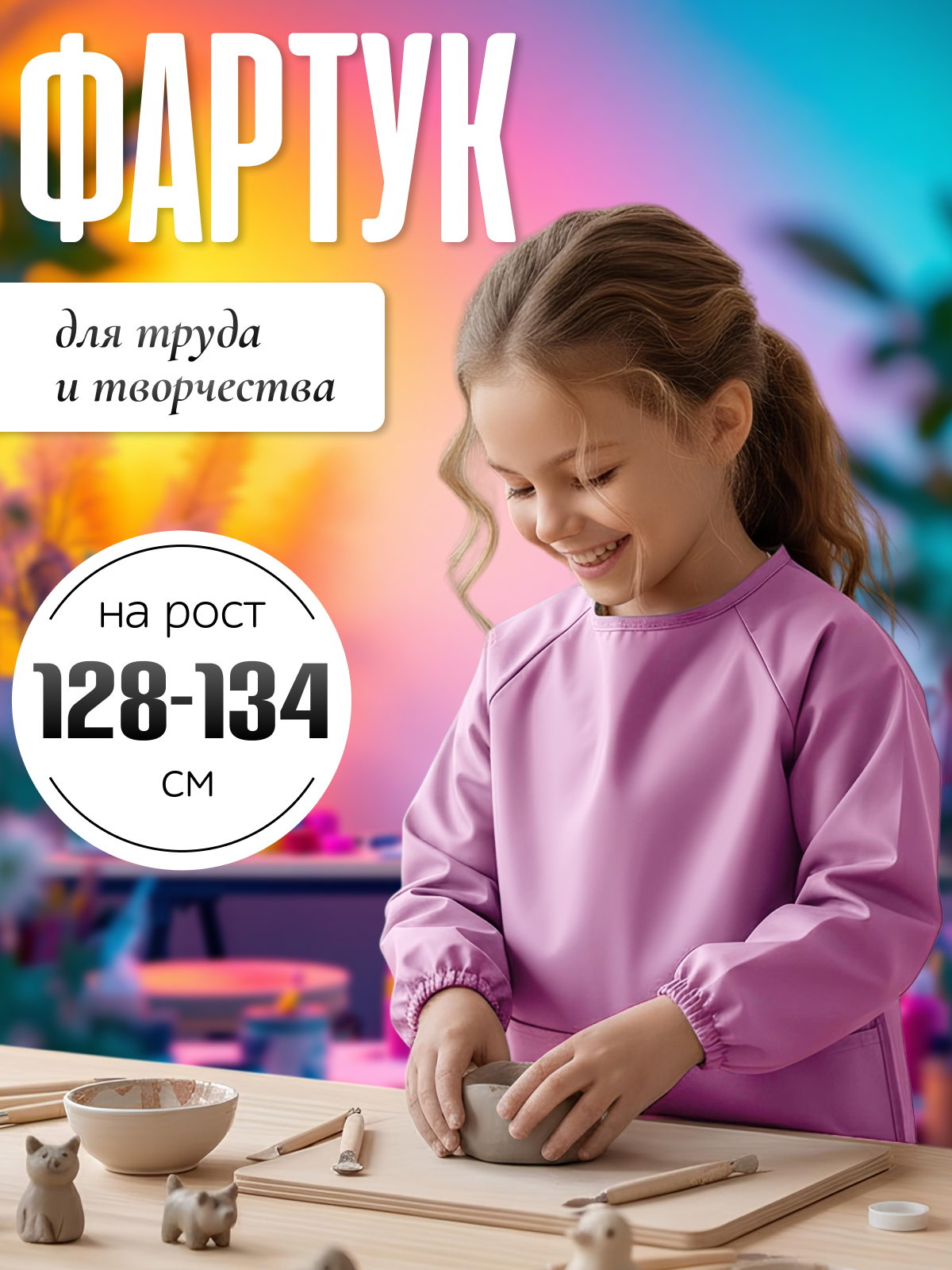 Фартук AXLER с рукавами - фото 1