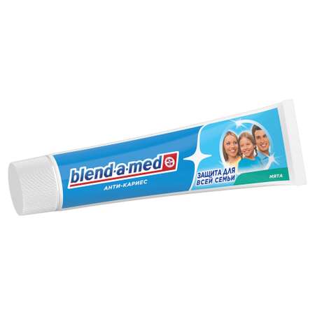 Зубная паста Blend-a-med с фтором мята