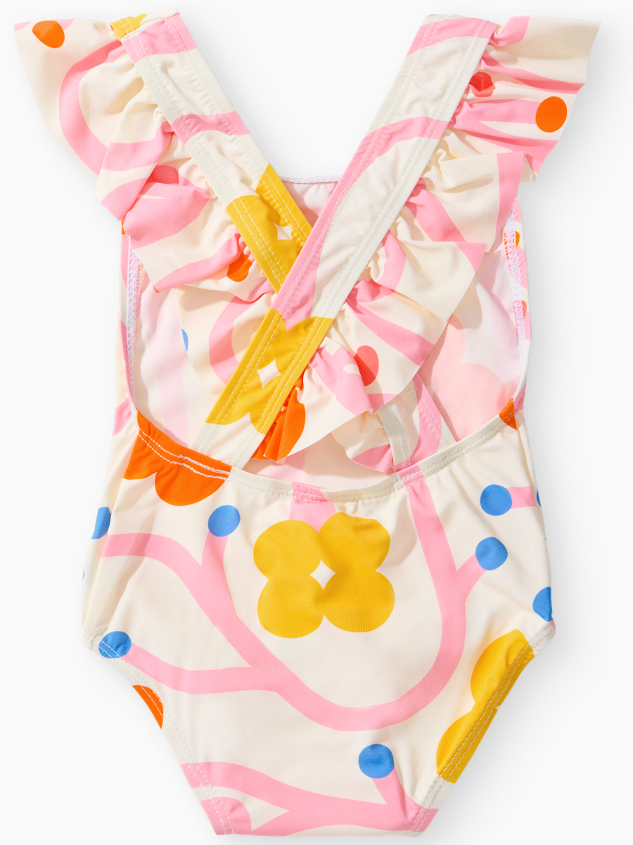 Купальник Happy Baby 50701-0_milky(sweety garden) - фото 2