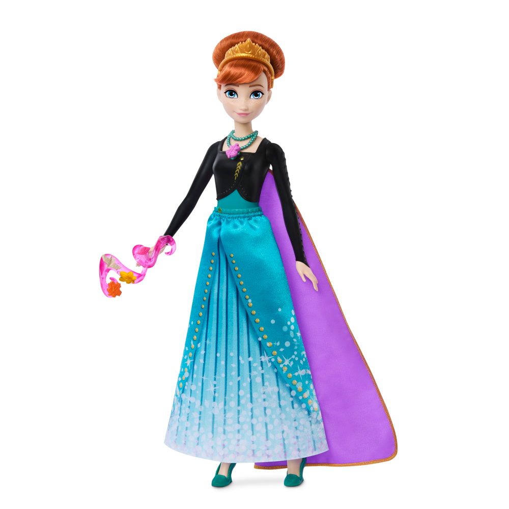 Кукла модельная Disney Frozen Jewel Reveal Anna высота 29 см JJY37 - фото 3
