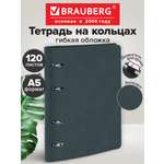 Тетрадь со сменным блоком Brauberg клетка 120 лист.