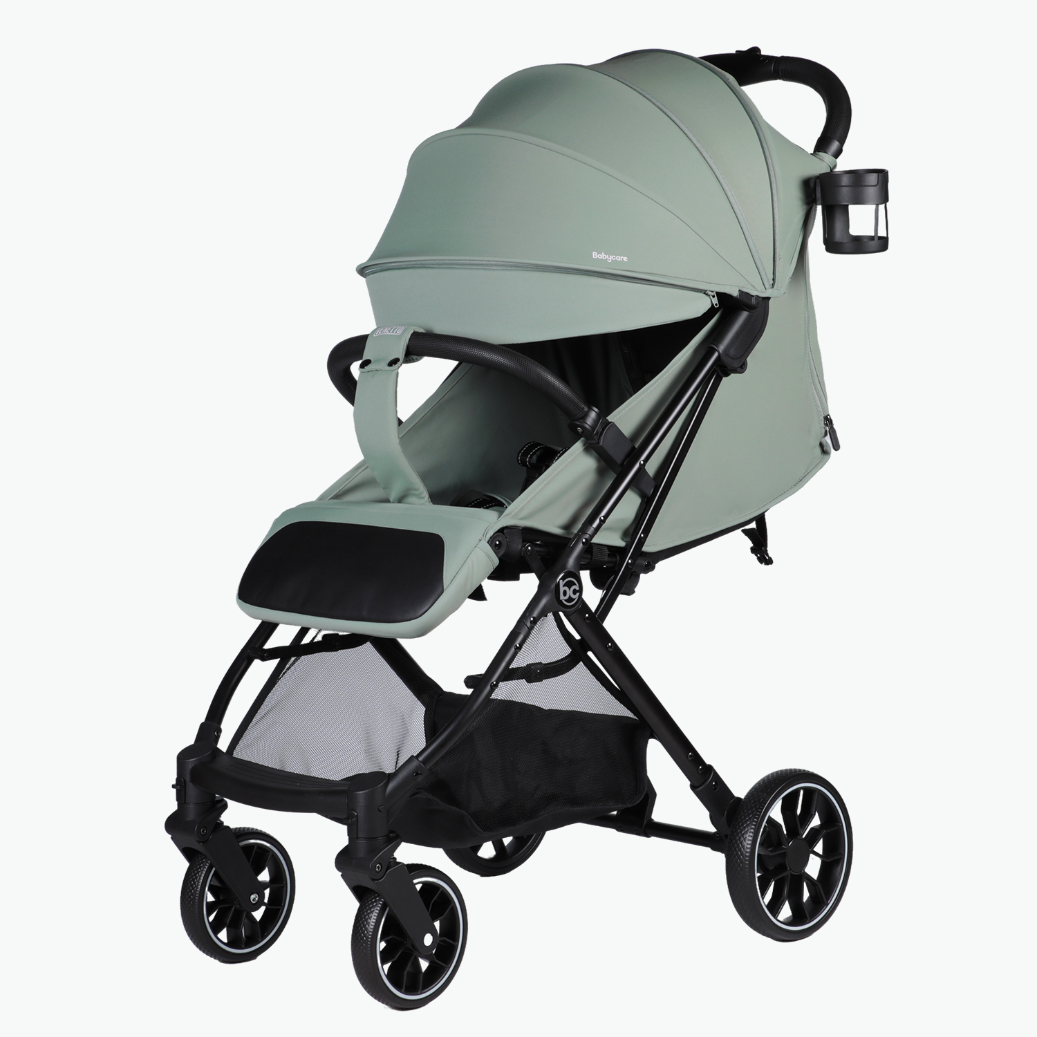 Коляска прогулочная BabyCare Venetto Оливковый хаки - фото 3