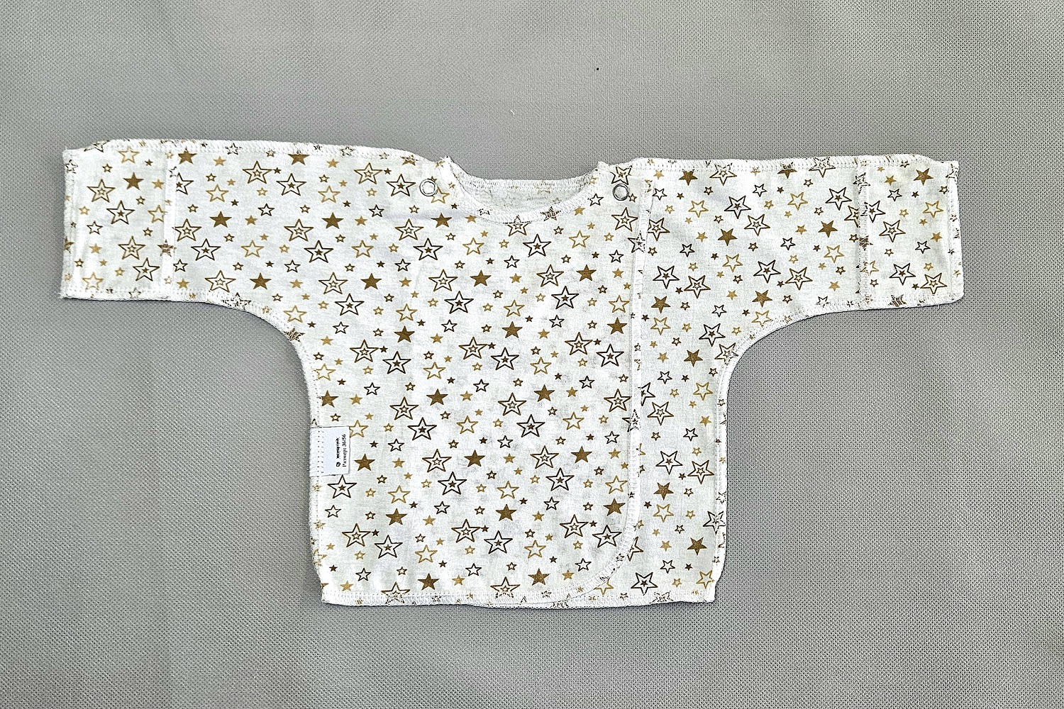 Распашонка 2 шт ЯСЕЛЬКА 100-К(2шт)звезды - фото 2