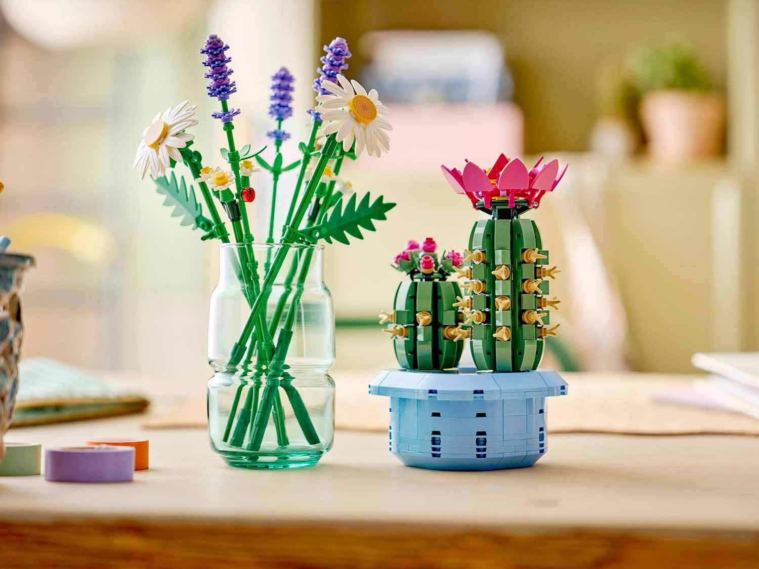 Конструктор LEGO Botanicals Цветущий кактус 482 дет. - фото 9