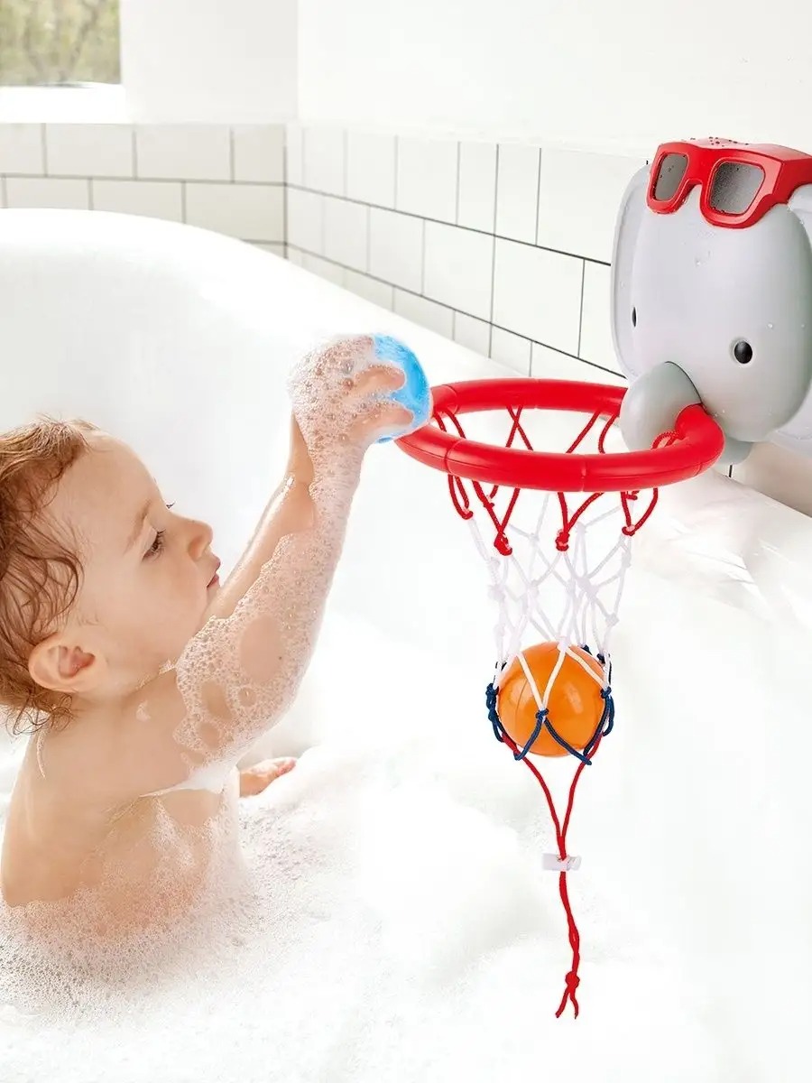 Игрушка Hape Баскетбольное кольцо Слоник - фото 1