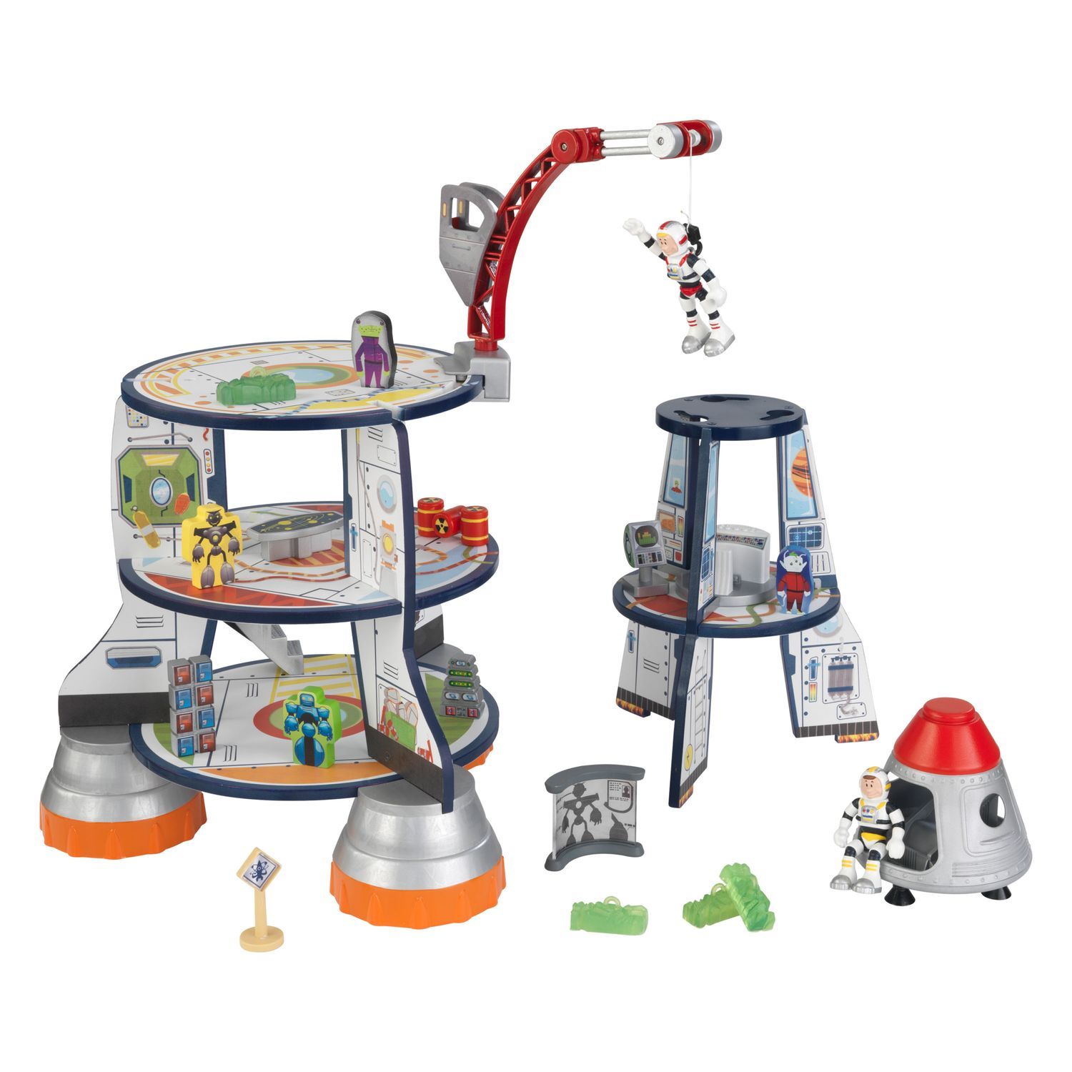 Конструктор KidKraft Космический корабль деревянный - фото 2