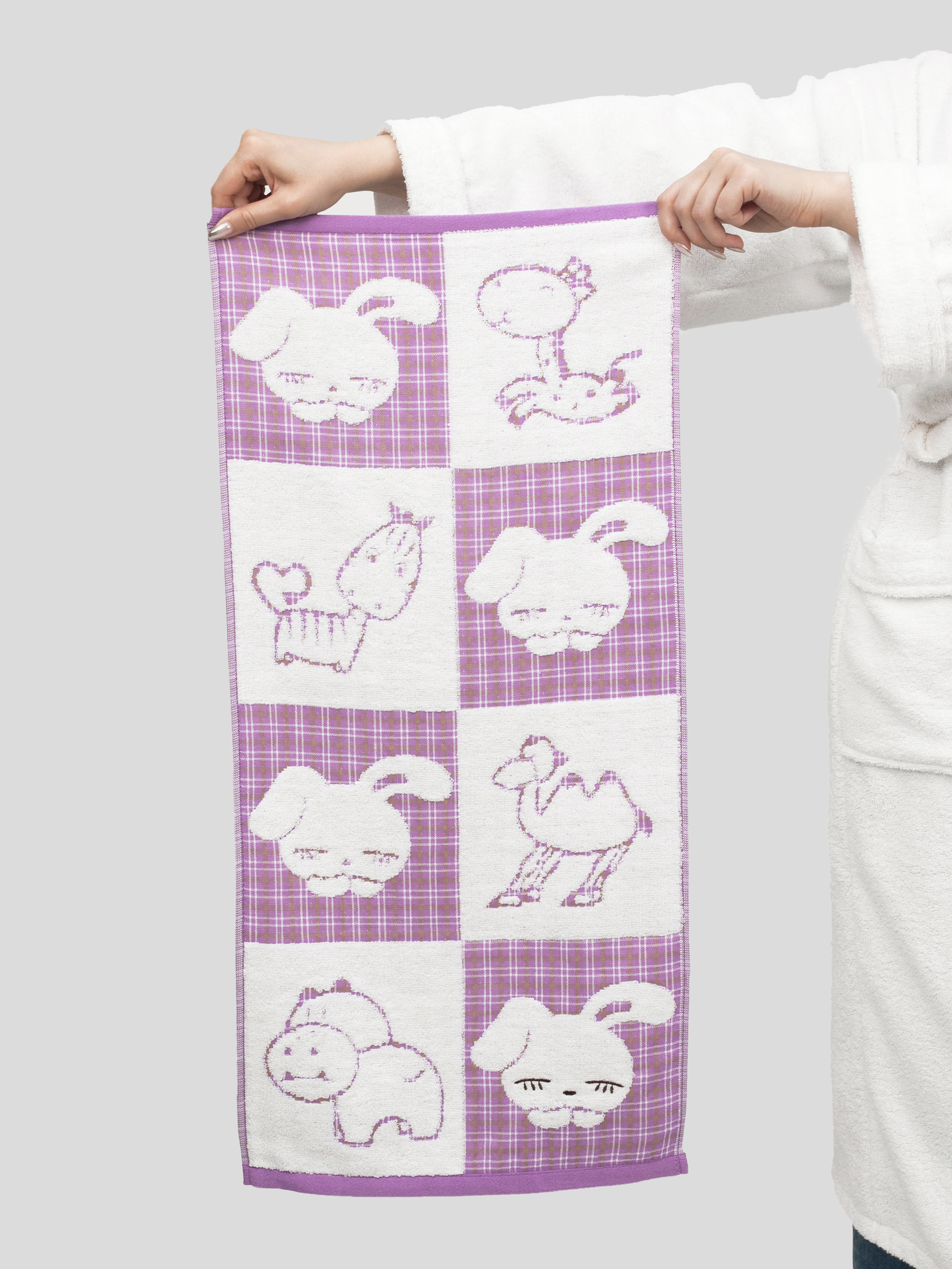 Полотенце Wellness ЗОО_1-75 Набор_2 34 x 76 см 2 шт. - фото 17