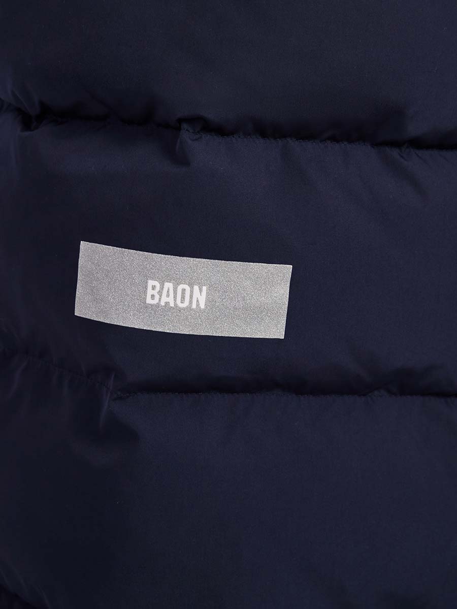 Пуховик Baon BK0022514/DARK NAVY - фото 9