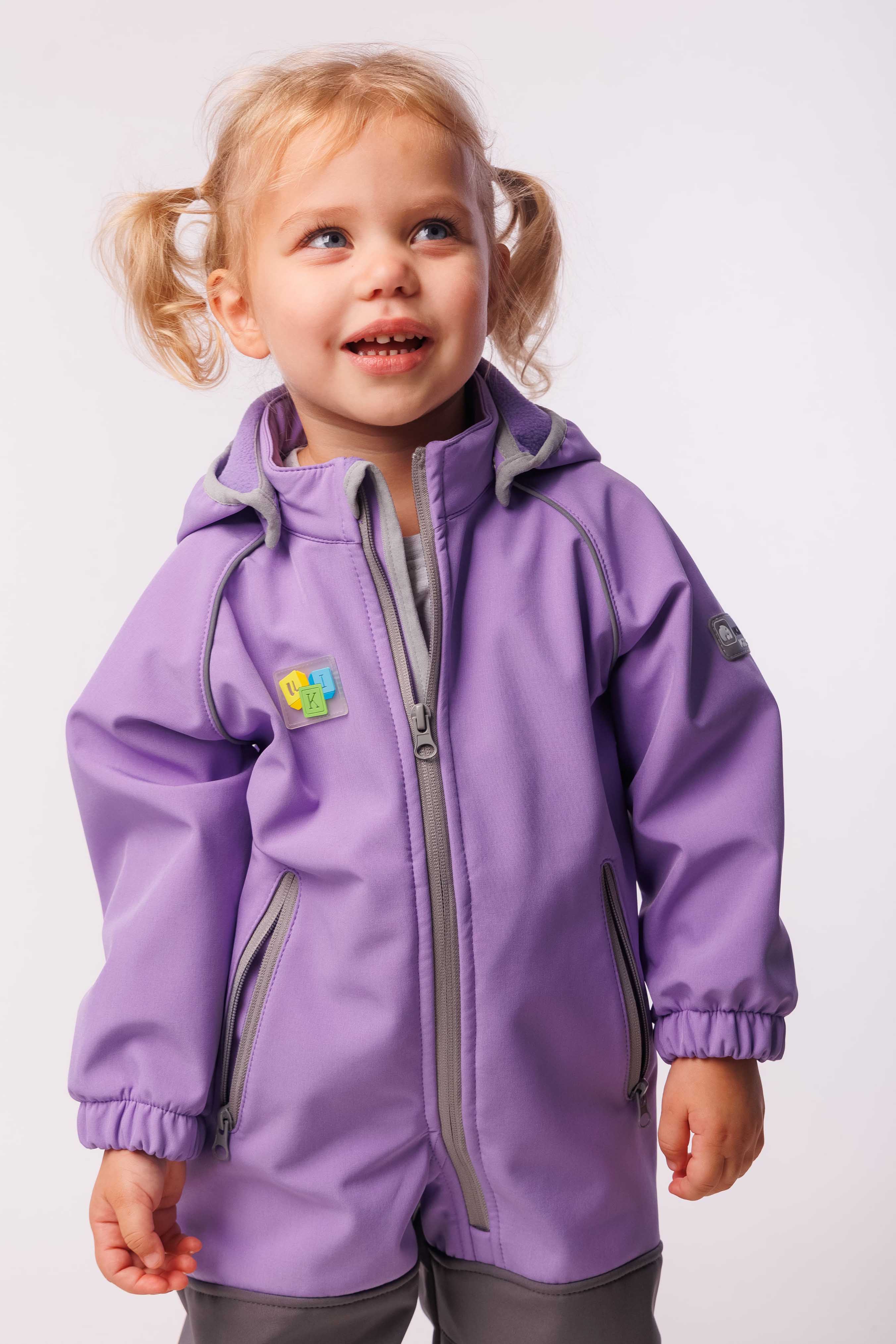 Комбинезон UKI KIDS 1spr24-055сир - фото 4