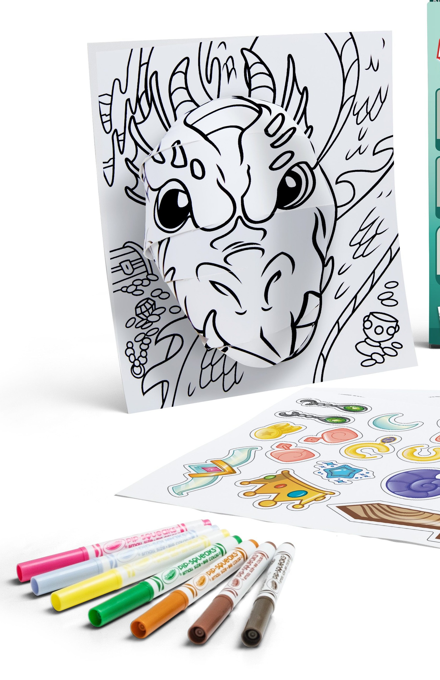 Набор большая раскраска Crayola Единороги - фото 4