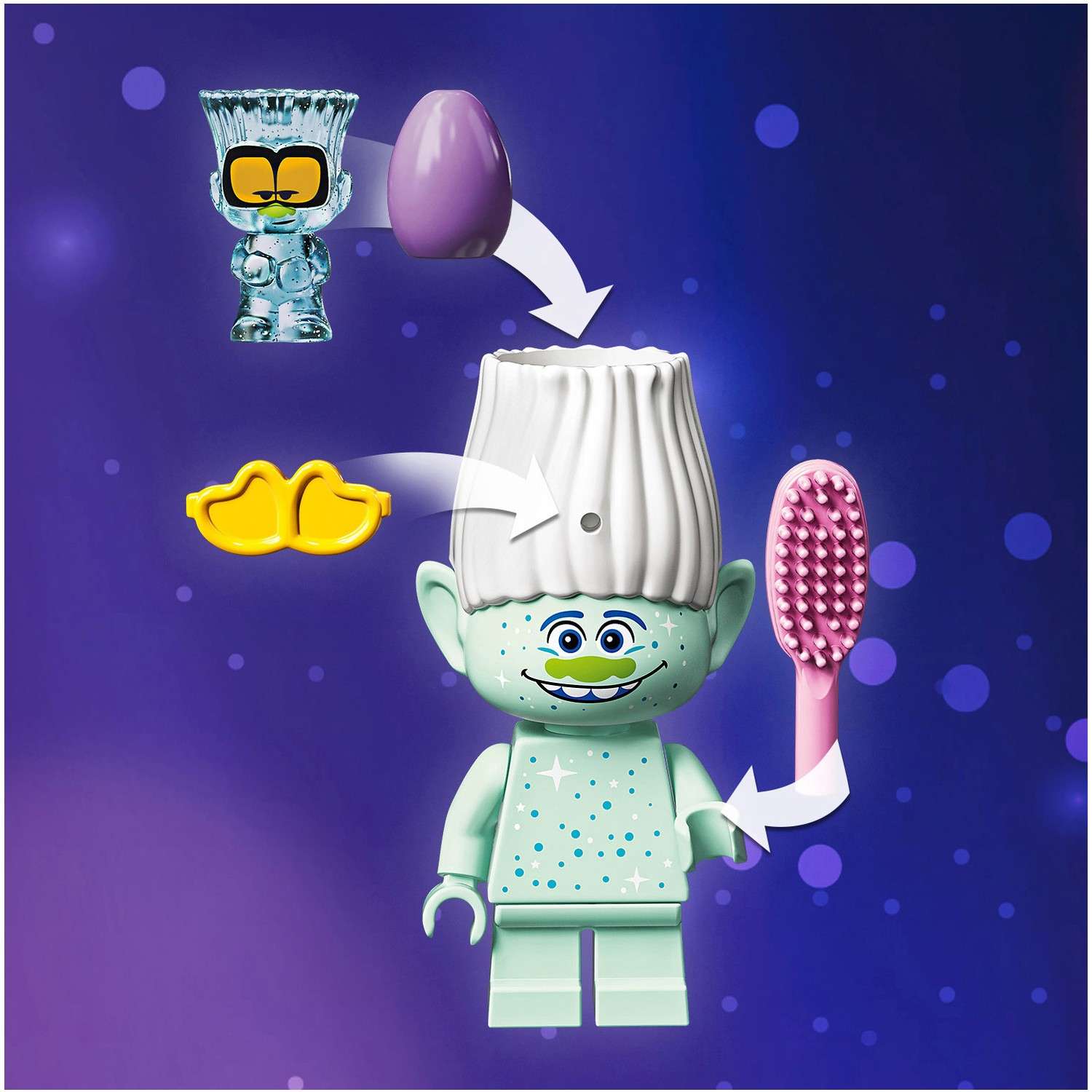 Конструктор LEGO Trolls Праздник в Поп-сити блочный - фото 20