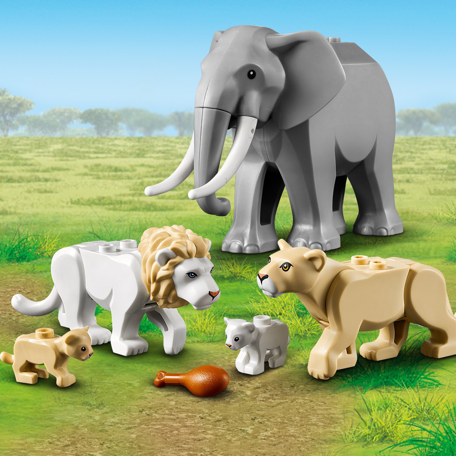 Конструктор LEGO City Wildlife Rescue Camp 503 дет. - фото 7