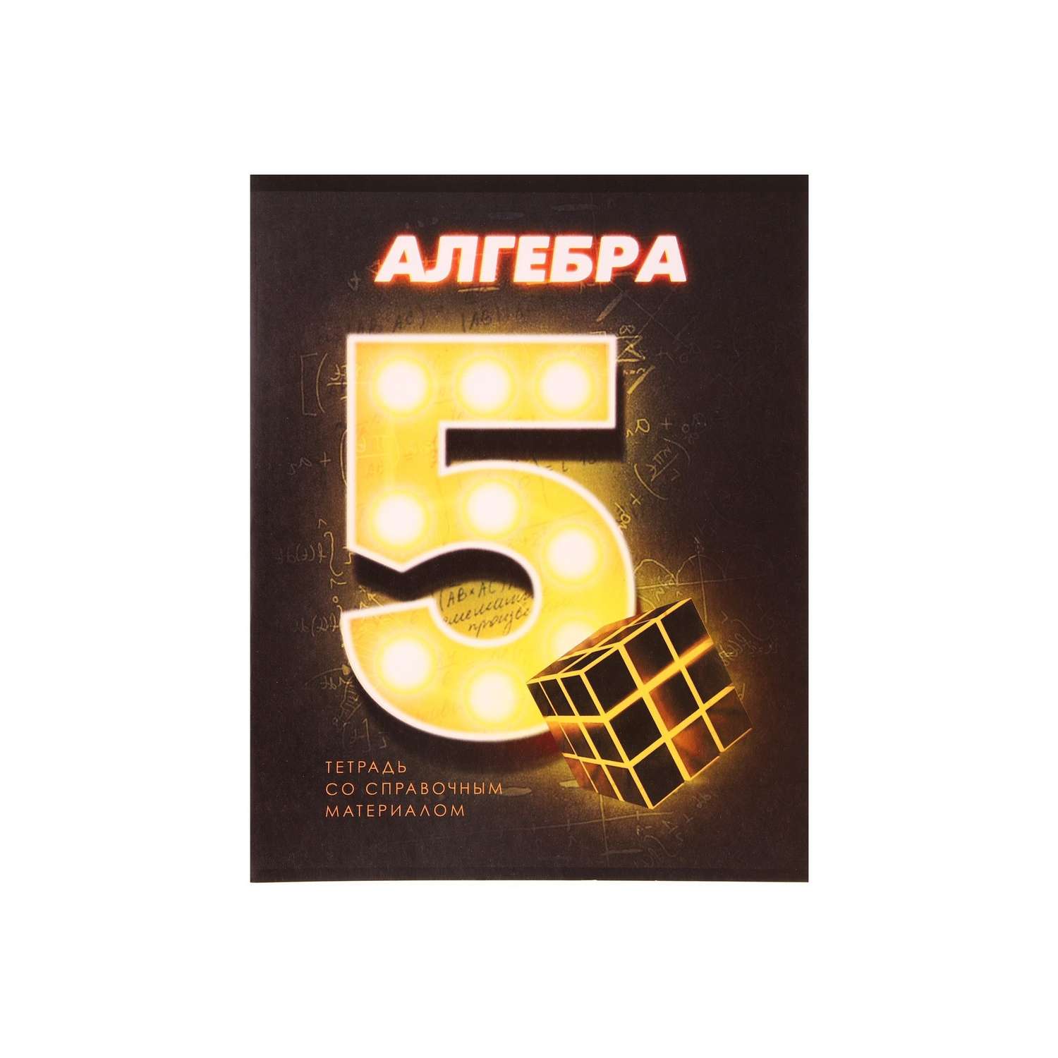 Тетрадь предметная 3D Алгебра 48л Клетка - фото 3