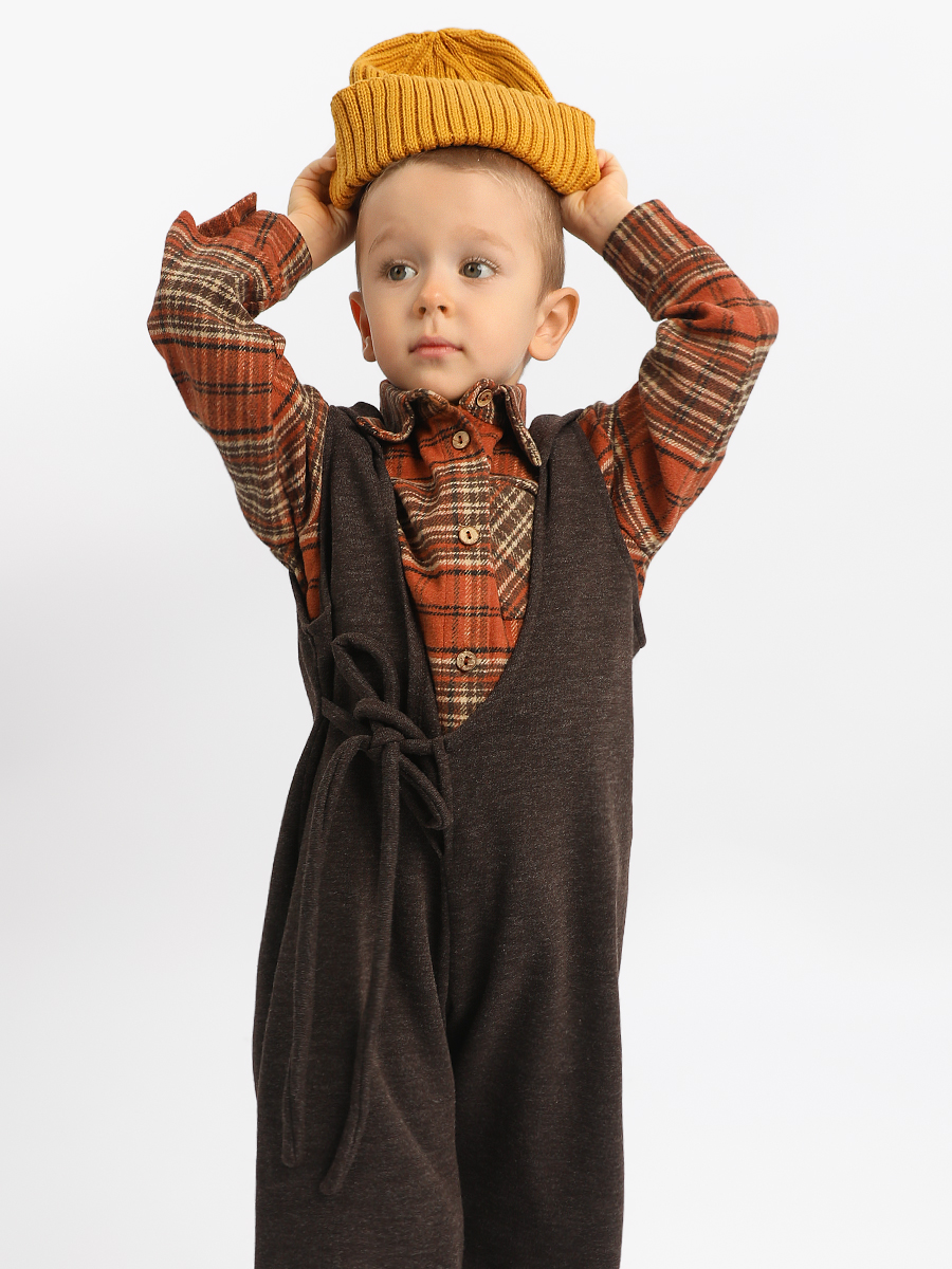 Комбинезон Соль и Перец SP0453AGкоричневый - фото 13