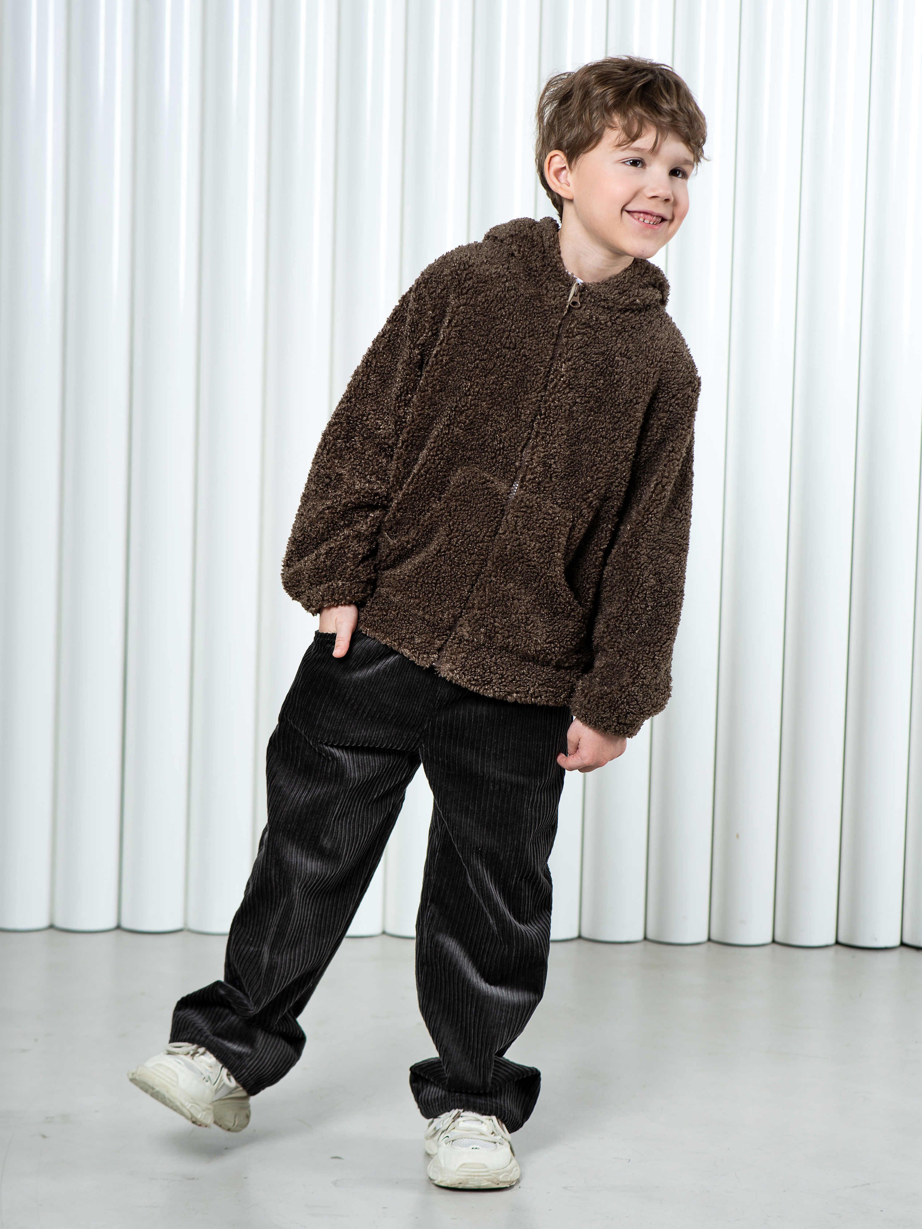 Толстовка LisaWeta FC-01-24 коричневый - фото 14