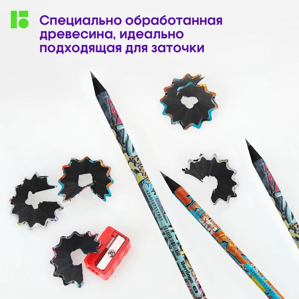 Карандаши BERLINGO 12 шт. - фото 6