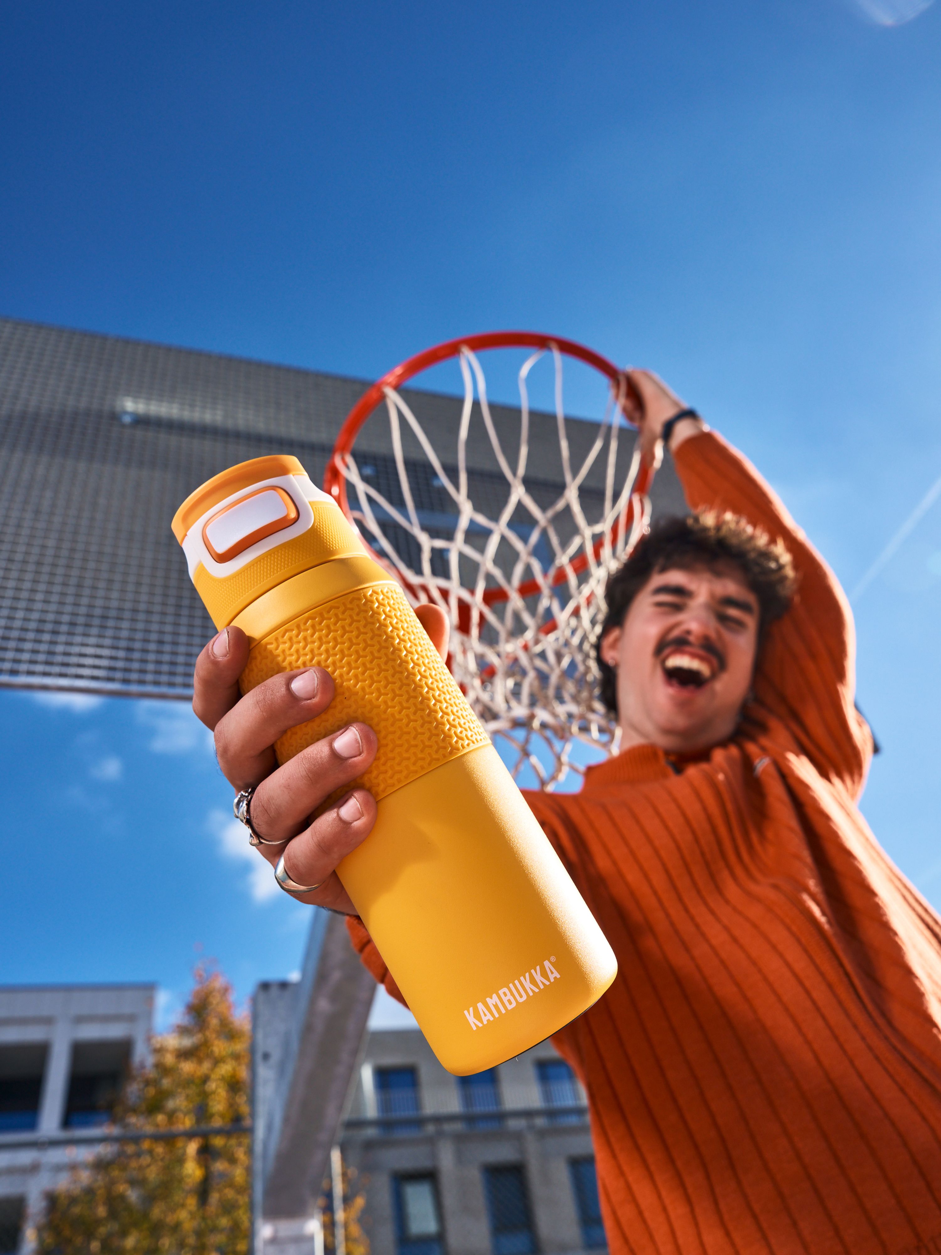 Термобутылка Kambukka Elton 750мл оранжевая 11-03043 - фото 8
