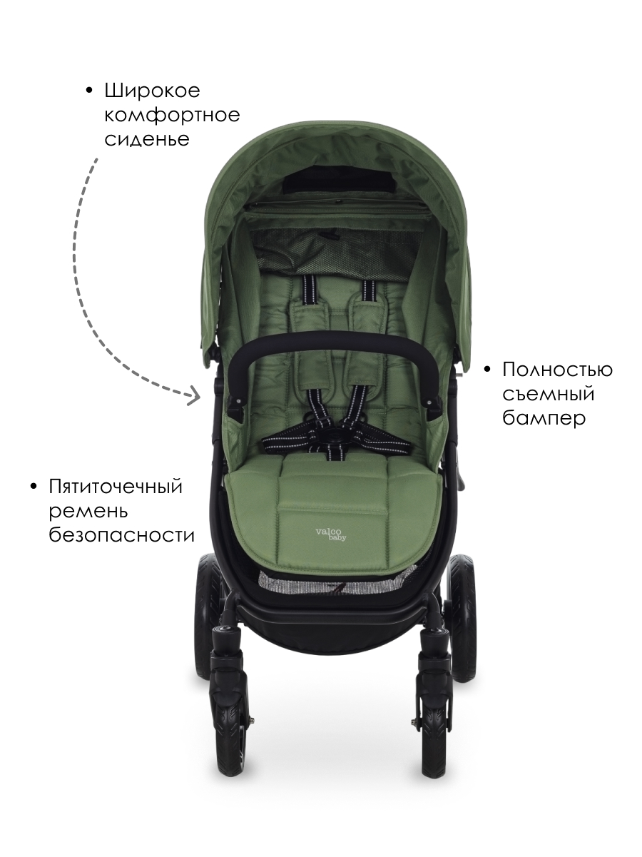 Коляска прогулочная Valco baby Snap 4 / Forest - фото 4