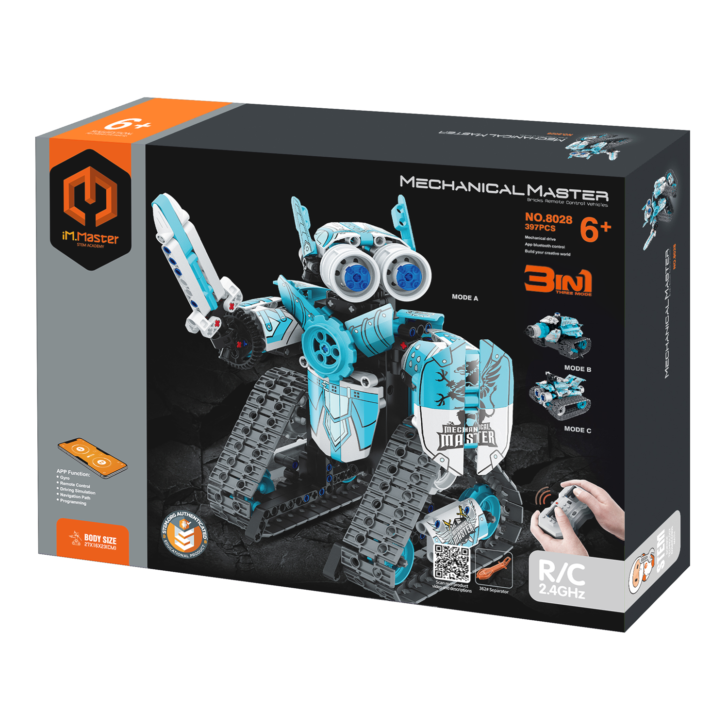 Конструктор Im.Master Трюковая машина 397 дет. - фото 6