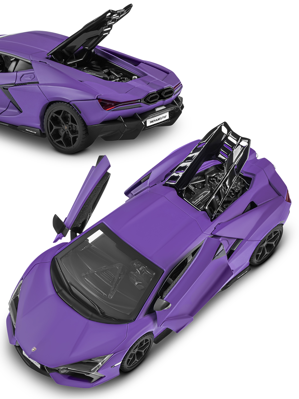 Автомобиль АВТОпанорама Lamborghini Revuelto 1:24 JB1251761 - фото 28