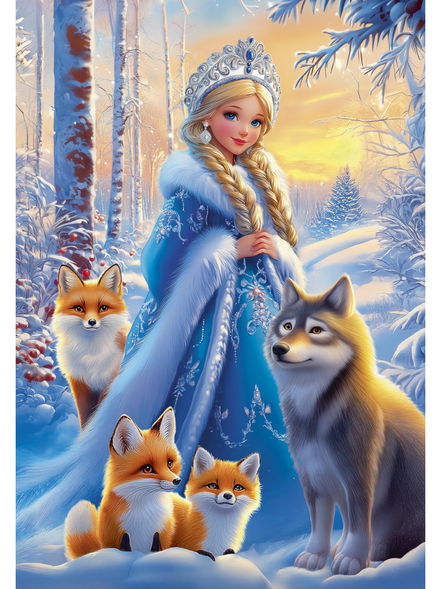 Блокнот Prof-Press Новогодние открытки 32 лист. - фото 20