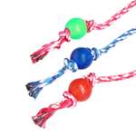 Игрушка-дразнилка для собак Пижон с мячиком в ассортименте