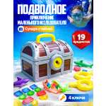 Игрушка Libom для купания Сундук сокровищ