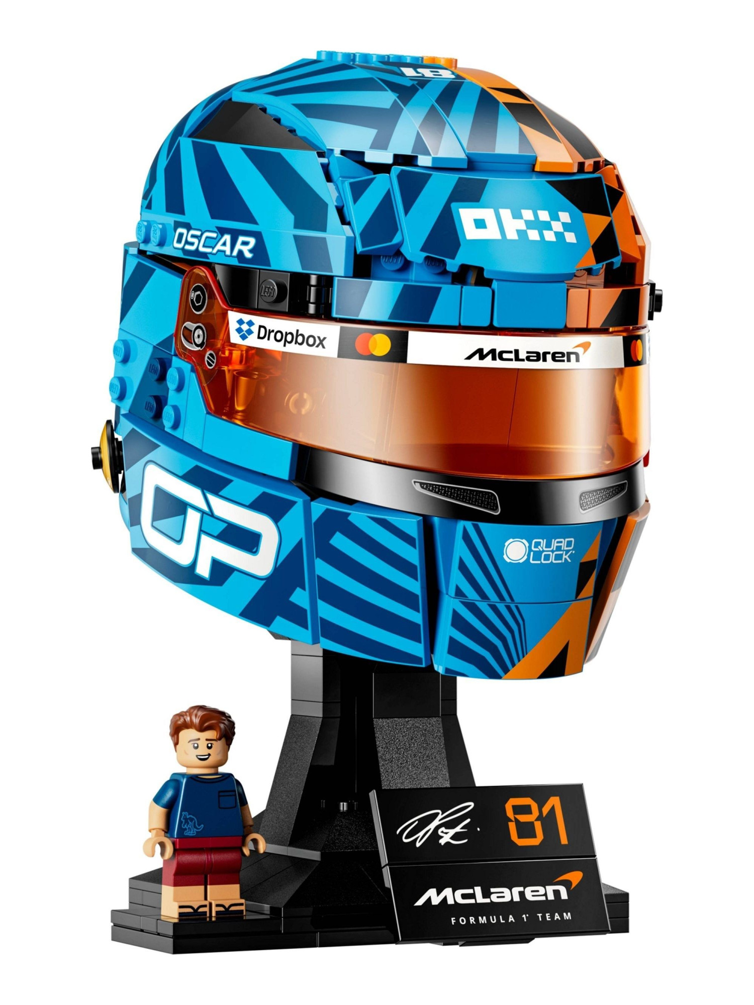 Конструктор LEGO Editions Шлем McLaren Mastercard F1 793 дет. - фото 2