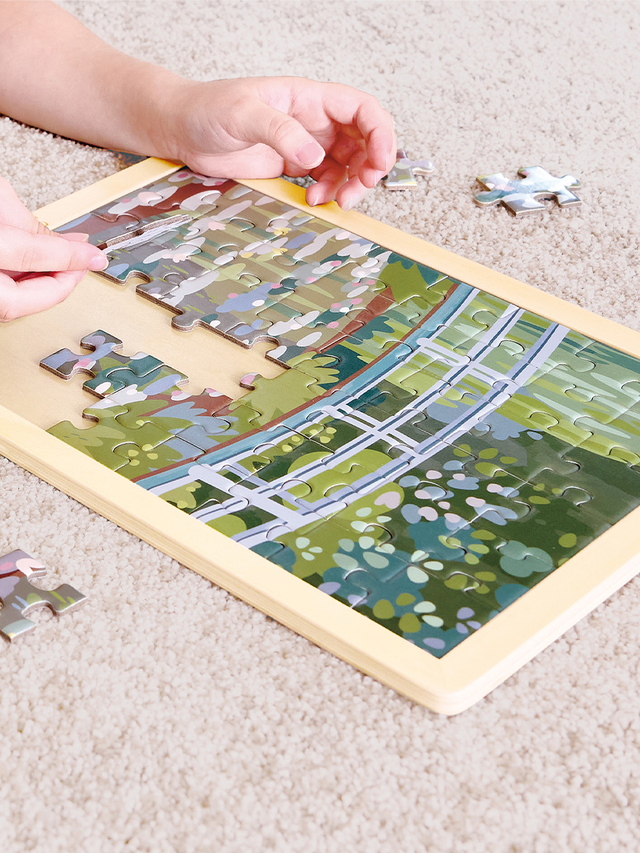 Пазл Hape Пазл для детей Умняша деревянный - фото 3