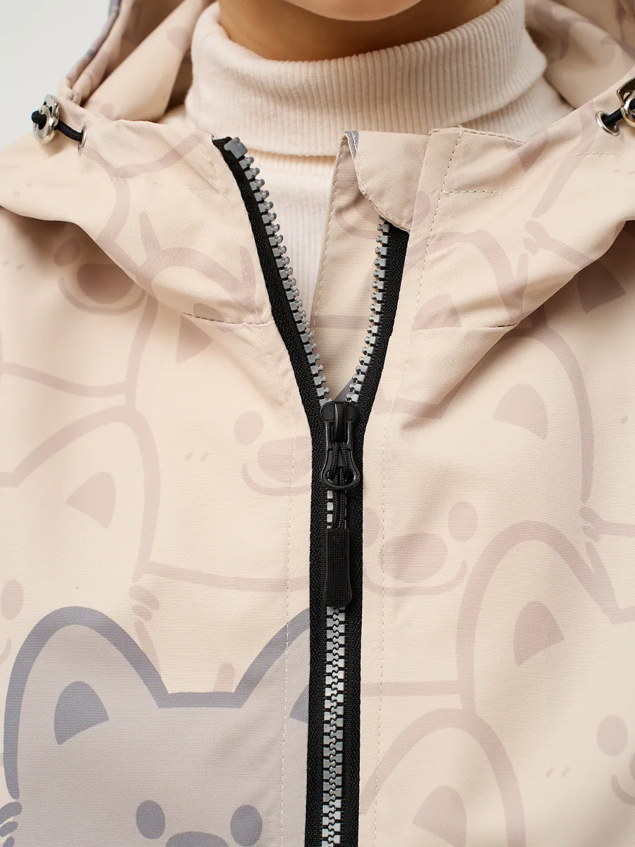 Ветровка RuStyle ДМ-ветRSL-673-волкбеж - фото 13