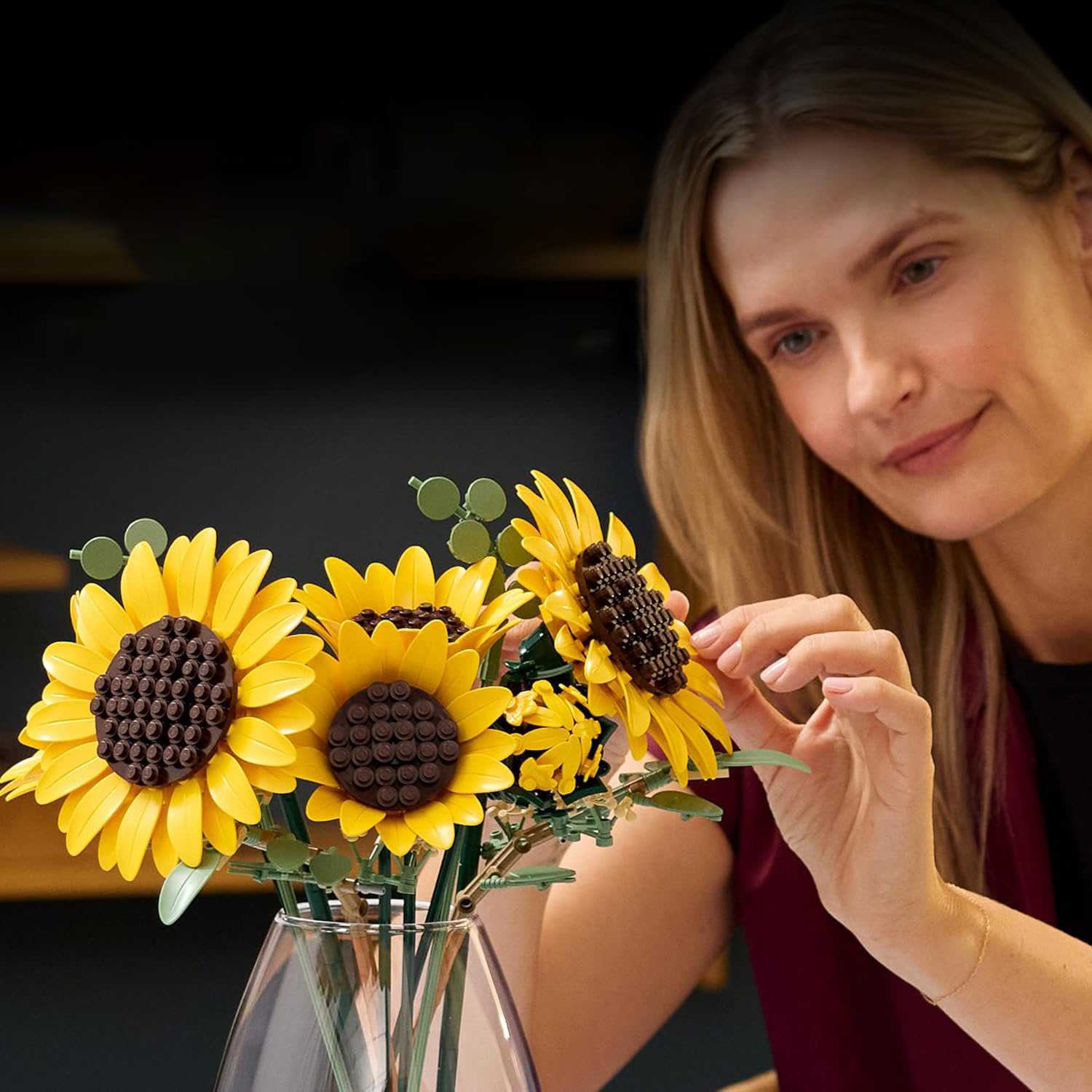 Конструктор LEGO Ideas Цветочный букет подсолнухов 686 дет. - фото 7