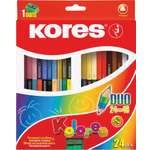Карандаши цветные Kores 24 шт.