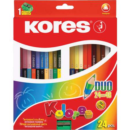 Карандаши цветные Kores 24 шт.
