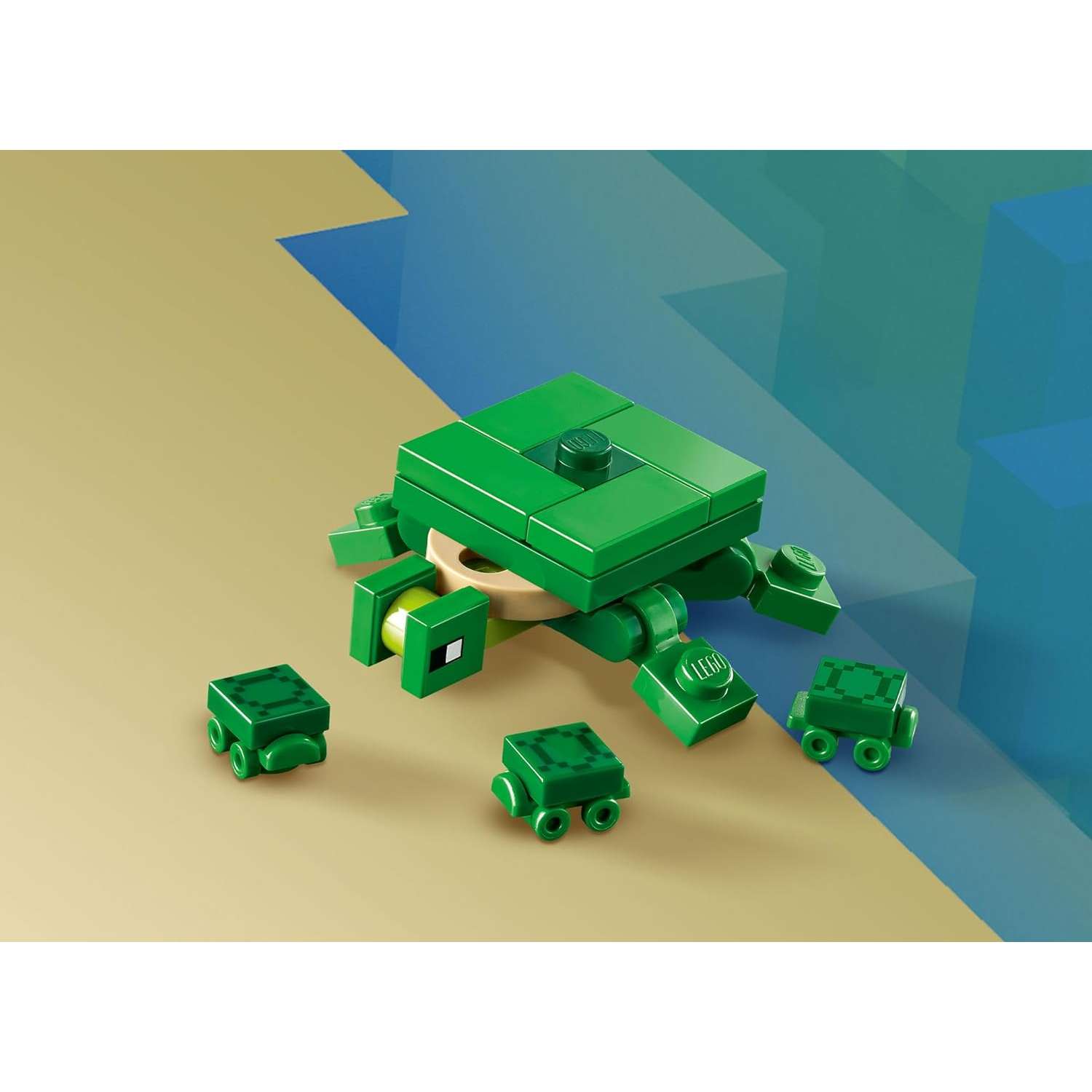 Конструктор LEGO Minecraft Черепаший пляжный домик 234 дет. - фото 8