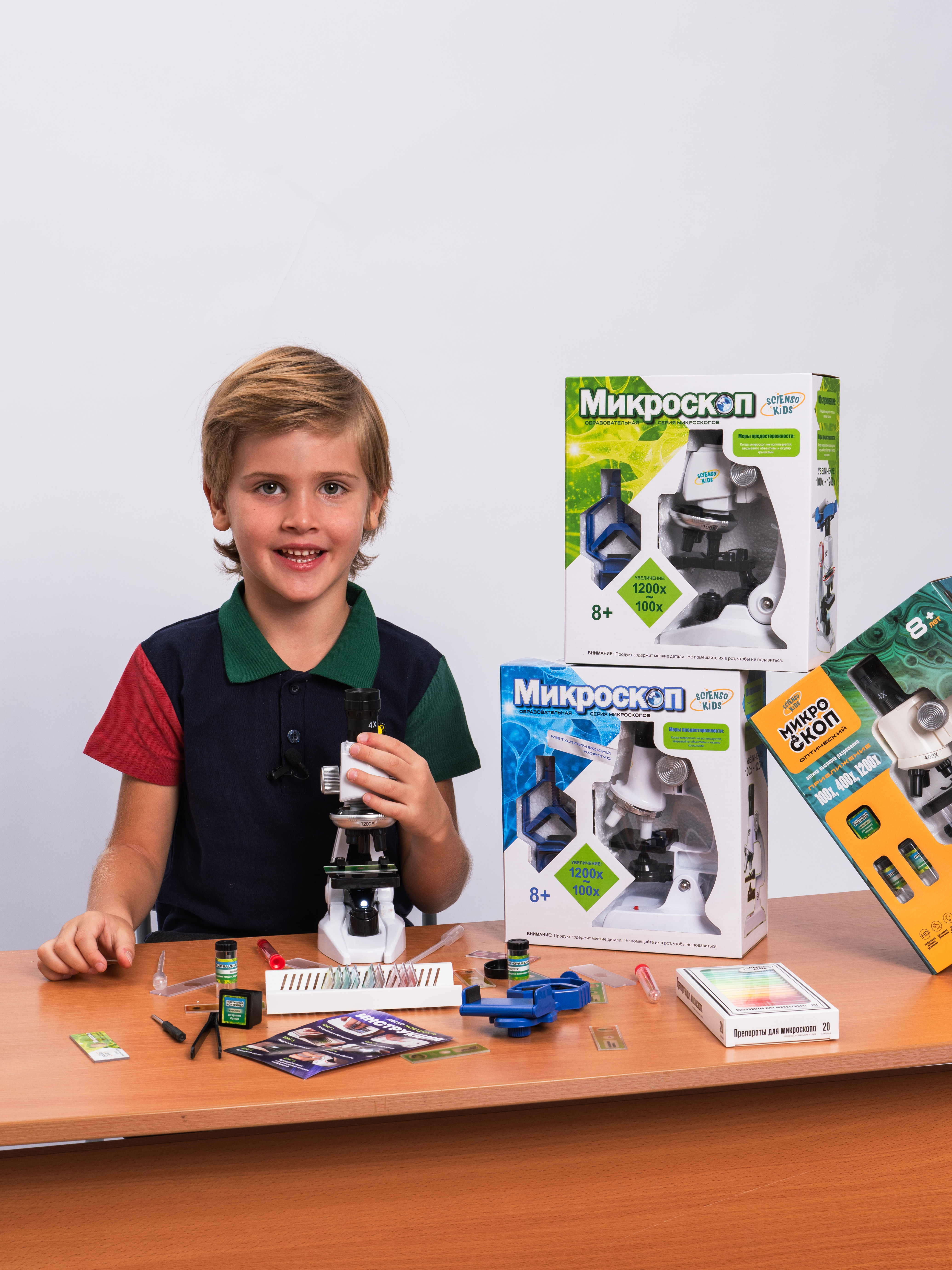 Микроскоп Scienso Kids в ассортименте - фото 15