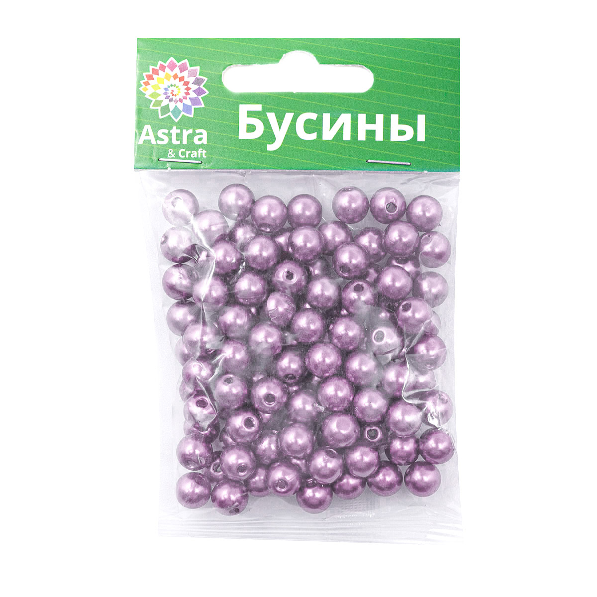 Набор для творчества Astra Craft бусины 8 мм 25 г круглые - фото 6