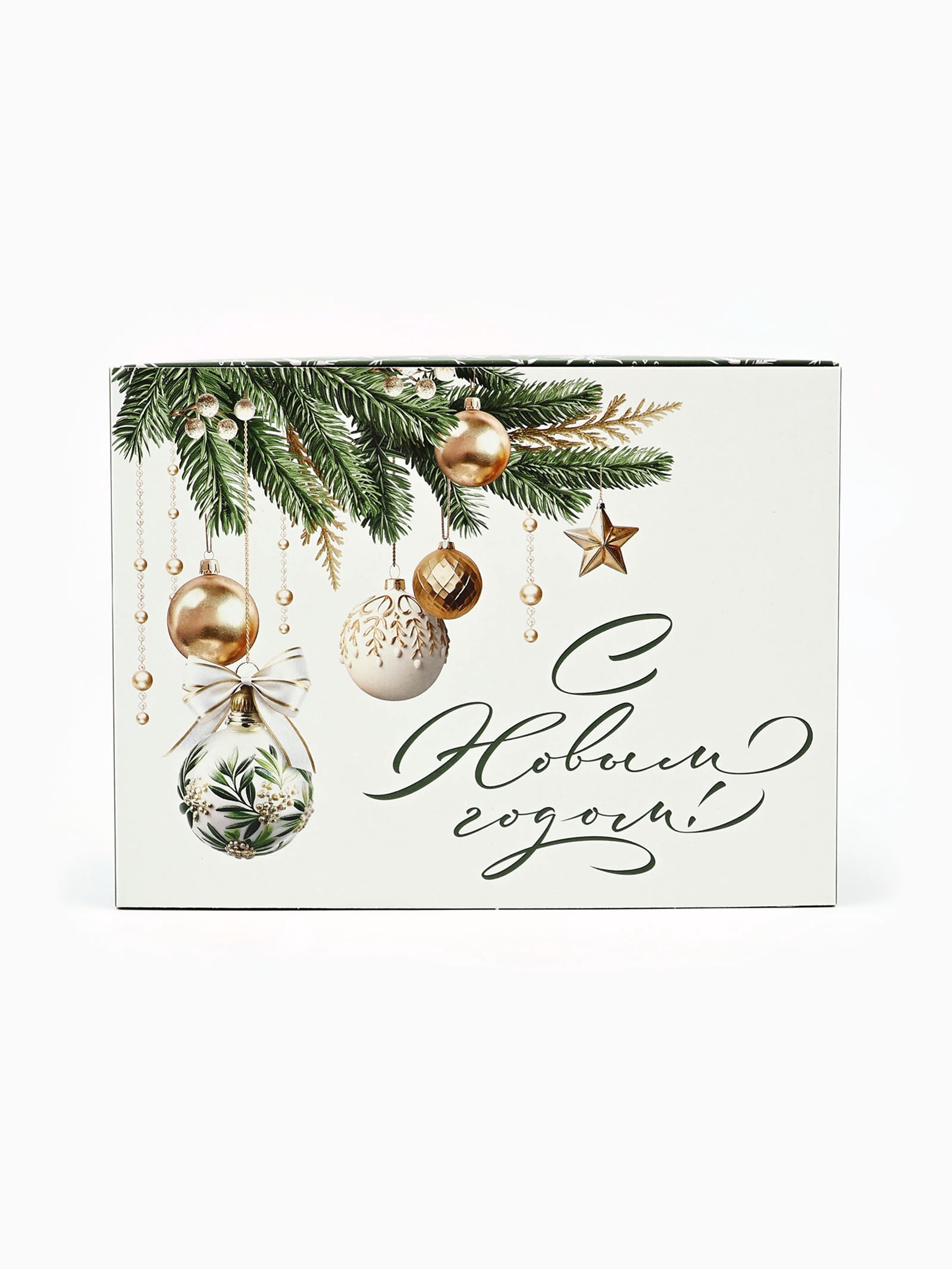 Коробка сборная Дарите Счастье "Новогодние шары", 20 х 15 х 8 см - фото 3