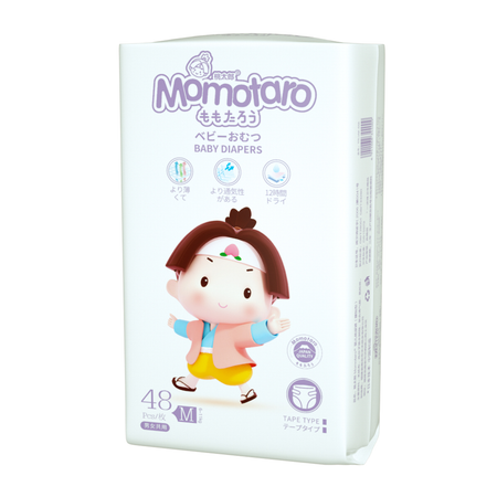 Подгузники MOMOTARO M 48 шт.