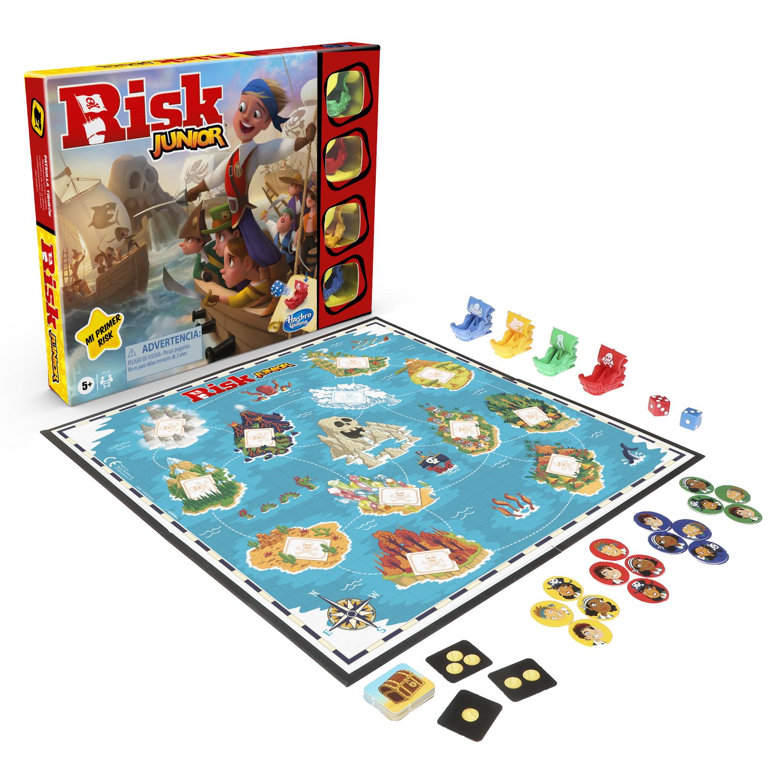 Игра настольная Hasbro (Games) Риск Джуниор E6936121 - фото 4