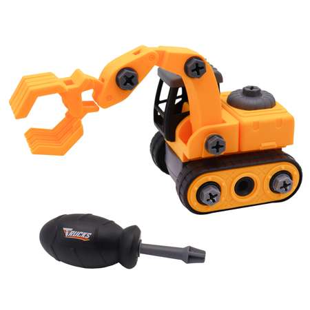 Конструктор Funky Toys Эскаватор сборная игровая модель