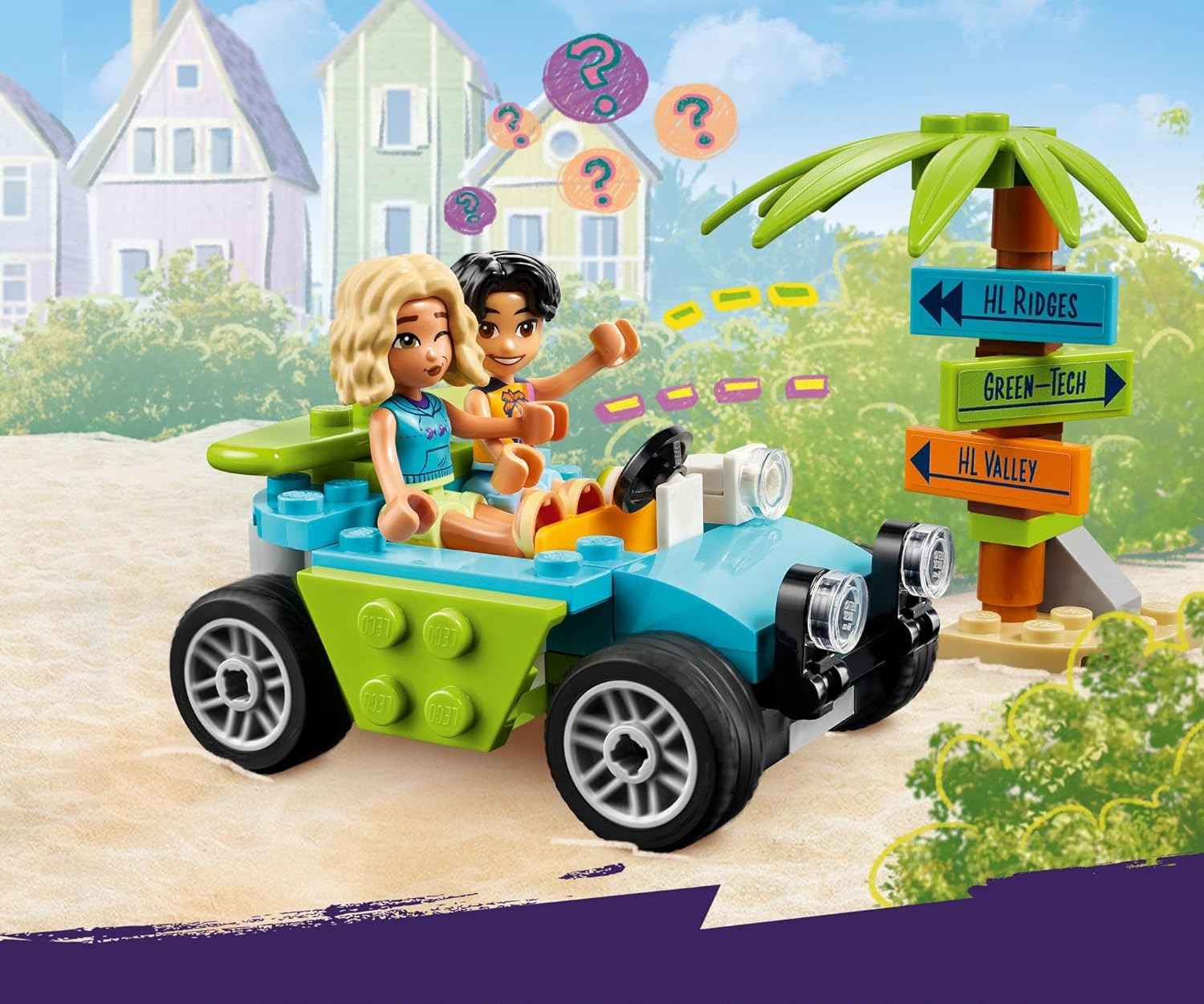 Конструктор LEGO Friends Подставка для пляжного смузи 213 дет. - фото 7