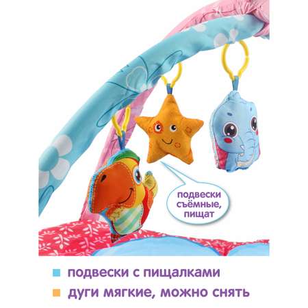 Коврик УТИ ПУТИ с дугами