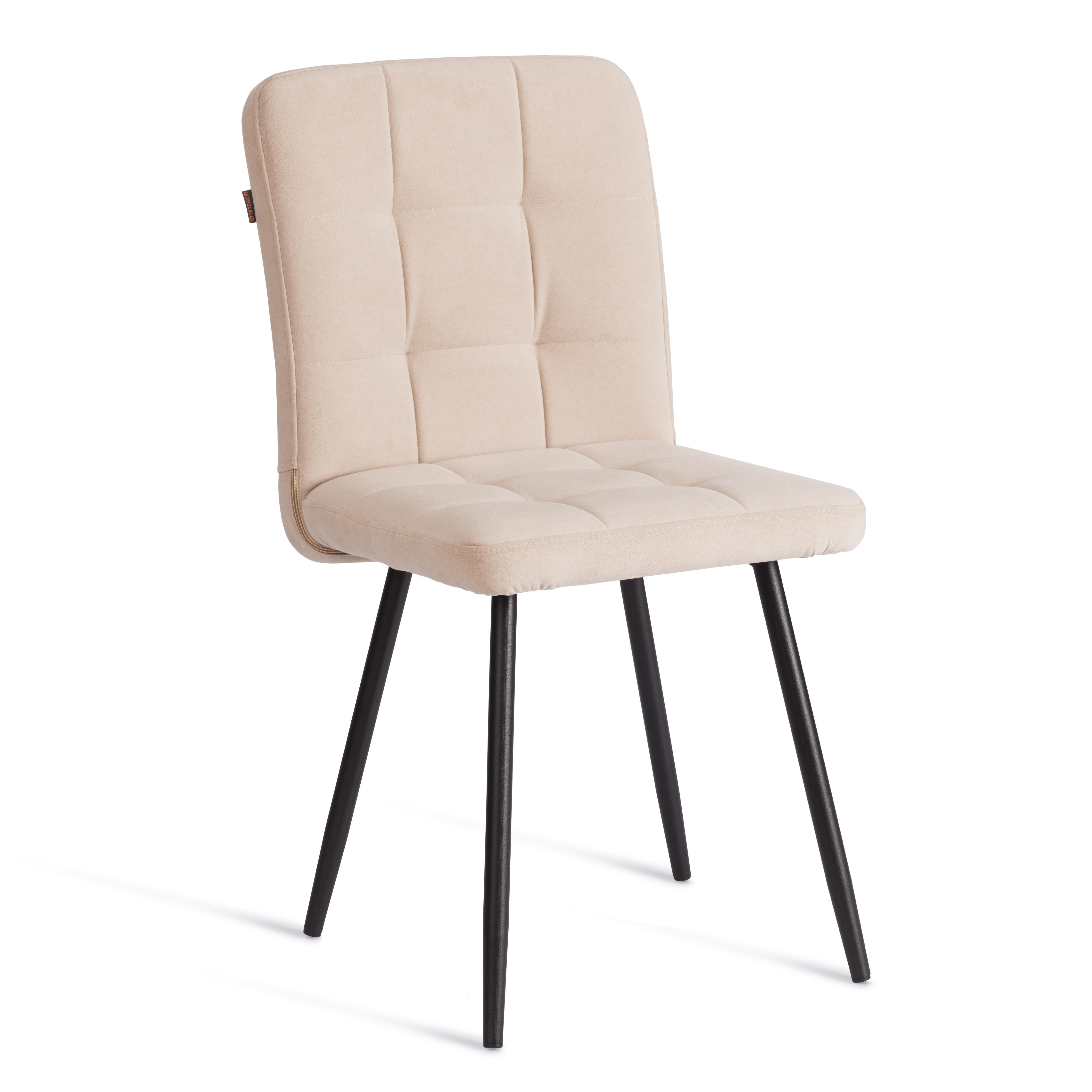 Стул TETCHAIR Medeo LT велюр, бежевый - фото 1