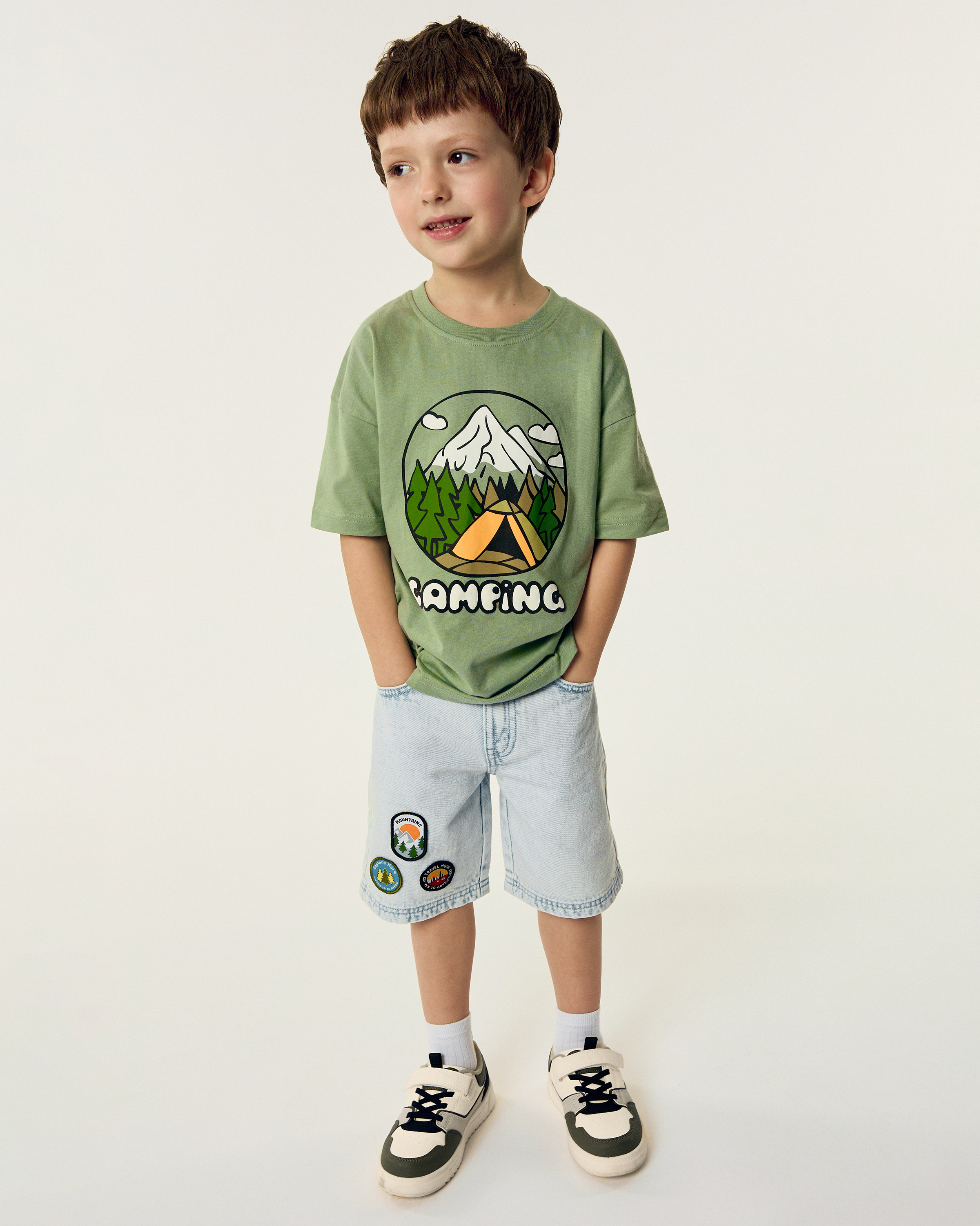 Изображение товара Джинсовые шорты Futurino Fashion для мальчика 98