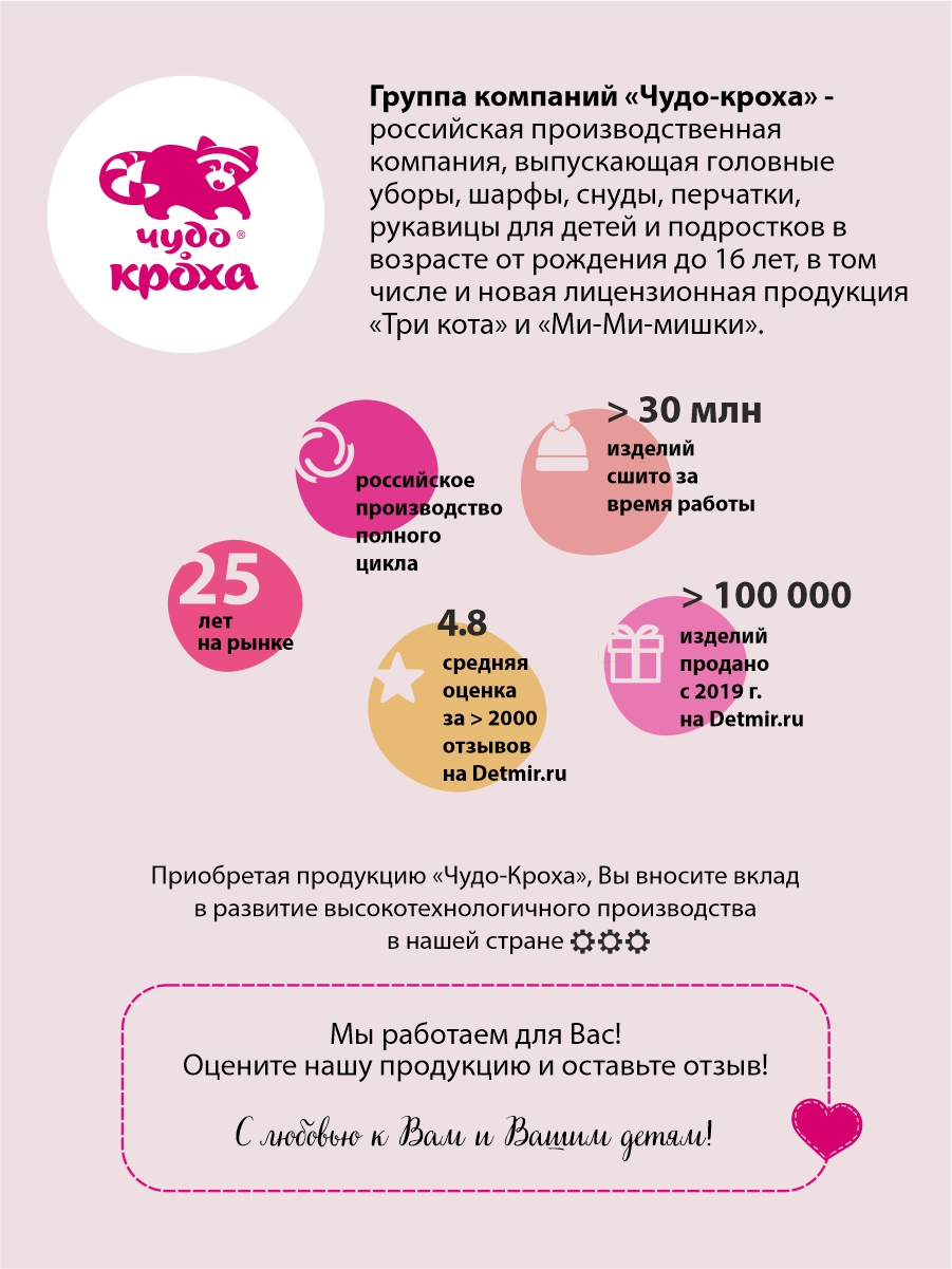 Шапка Чудо-Кроха I-60 Мишаня_серый - фото 14