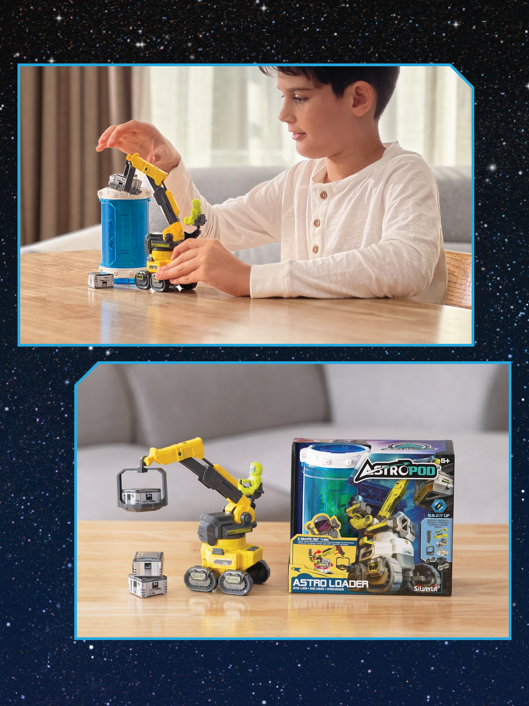 Конструктор Astropod Миссия Астропогрузчик 19 дет. - фото 9